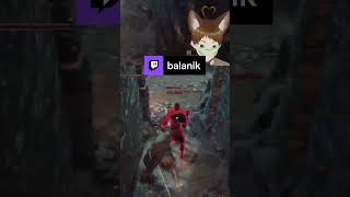 Dishonourable backstab attempt punishment deserved Dark Souls III  balanik on Twitch [upl. by Eltsirhc]