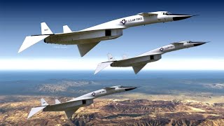 XB70 Valkyrie Legendary Supersonic Pursuit [upl. by Innis385]