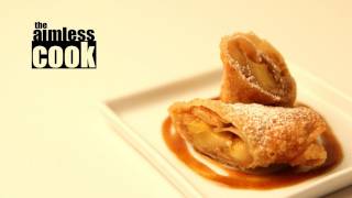 Filipino Banana Spring Rolls  Turon Recipe [upl. by Navlys]