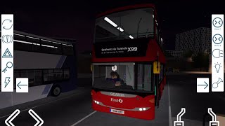 Roblox Canterbury V41 X99 Route Visual [upl. by Eittod]