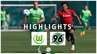 MOMULUH trifft zum Anschluss  Highlights VfL Wolfsburg  Hannover 96  21  Testspiel 202425 [upl. by Elime]