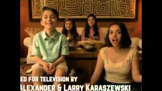 Kardashian children chanting quotKardashianquot on American Crime Story [upl. by Ahsilac]