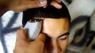 Taper Fade Barber Techniques On Line Up [upl. by Egroj596]