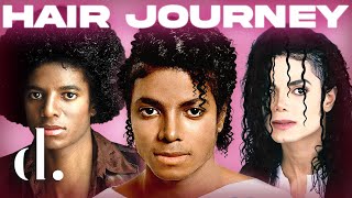 Behind Michael Jacksons Hair Evolution 19692009  the detail [upl. by Newnorb]