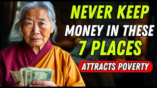 7 Places in Your Home That Attract Poverty if You Keep Money in Them  Buddhist Teachings [upl. by Aneelehs]