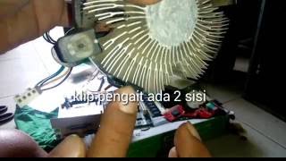 Cara membersihkan heatsink pc yang benar [upl. by Irroc]