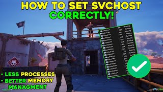 How To Set SVCHost Correctly ✅ Less Processes Better Memory Management 🛠️ [upl. by Izmar]