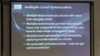 ELEC2141 Digital Circuit Design  Lecture 8 [upl. by Yelats]