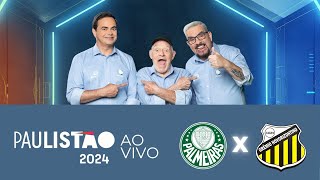 Palmeiras X Novorizontino  Paulistão 2024 na RECORD [upl. by Geof]