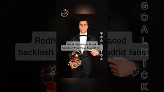 Real Madrid Fans Mistakenly Attack Wrong Rodri on Social Media realmadrid viniciusjr rodri [upl. by Orvan60]