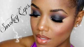 Sexy Smokey Eye Makeup Tutorial  Ellarie [upl. by Jadda]