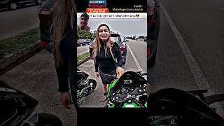 Janu ki GF bike rider 💖🤣😅😁 public motovlog shorts automobile funny ridemakerz ridelife [upl. by Genet17]