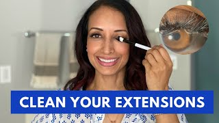 Clean Your Extensions Properly  Eye Doctor Explains [upl. by Torbart]