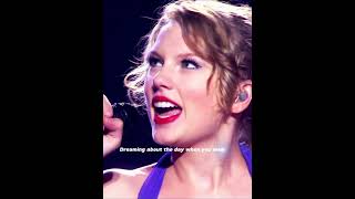 You belong with me👉🏻💃🏻taylorswift songs lyrics shorts [upl. by Ifok930]