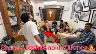 Sourav Joshi Ka Anokha Dance 🤣  Sourav Joshi Vlogs  souravjoshivlogs souravjoshimemes [upl. by Odnalor]