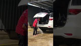 Car wash An outdoor car wash  Transform Your Car  Innovative Outdoor Car Wash Techniquesshorts [upl. by Brink]