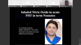 PAH 1 Neoweb series Topic Overview of PPHN Inhaled Nitric oxide By Dr Pratap Chandra [upl. by Chapell959]