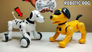 Intelligent RC Smart AI Robotic Dog Unboxing amp Testing– Chatpat toy tv [upl. by Collins]