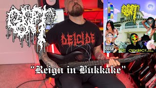 Gut  Reign in Bukkake  Guitar Cover [upl. by Boggs]