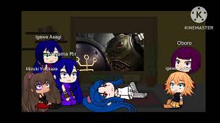 Taimanins reaccionan a tatsurou akiyama es Doom slayer [upl. by Nancee]