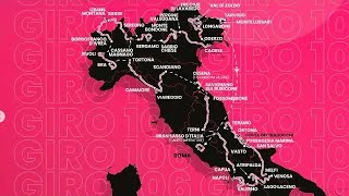 GIRO 2023  Découvrez le parcours complet du 106e Tour dItalie [upl. by Kcirdec]