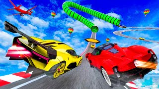 Juegos de Caros  Mega Ramp Car Stunt Capitulo 4  Carreras en Rampas Fantasticas [upl. by Yenaiv]