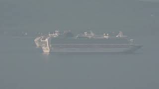 5 PASSENGER CRUISE SHIPS ANCHOR IN WEYMOUTH BAY DORSET AFTER THE COVID19 PANDEMIC [upl. by Ahsilek319]