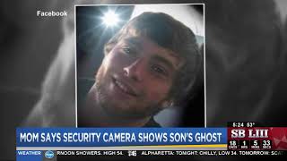 Mom says security camera shows sons ghost [upl. by Erund]