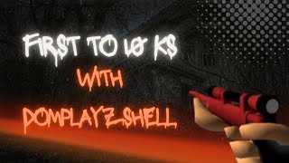 First To 10 Killstreak With Domplayzshell  Shell Shockers [upl. by Mota]