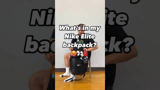 EVERYTHING IN MY NIKE ELITE BACKPACK 👀🎒 [upl. by Ahsiemac]