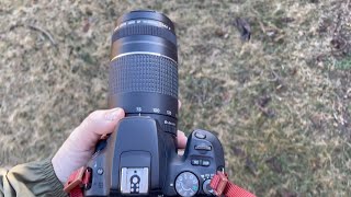 Trying Out Canons 75300mm Zoom Lens Telephoto Lens Review [upl. by Sitruk]