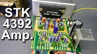 DIY Audio Amplifier Board STK 4392 IC कैसे बनाएं  हिंदी  Hindi Electronics ELECTROINDIA [upl. by Mahon487]