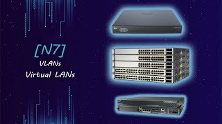 N7 Virtual LANs VLANs شرح [upl. by Litch777]