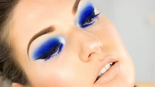 ELECTRIC BLUE Nars Makeup Tutorial [upl. by Cosette]