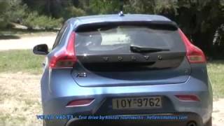 VOLVO V40 T3 Test drive by Kostas Tournavitis  hellenicmotors [upl. by Grethel]