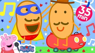 Peppa Pig Songs 🌟 Super Potato Theme Song 🎵 Peppa Pig My First Album 6  Kids Songs  Baby Songs [upl. by Volpe857]