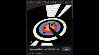 New Album In 1982 Greatest Hits Volume 2 by Eagles [upl. by Licastro]