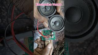 New Bluetooth speaker module 5v  Electronics Verma [upl. by Bailey]