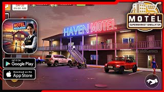 I OPENED MY OWN HOTEL  SUPERMARKET amp MOTEL SIMULATOR GAMEPLAY 1 technogamerz [upl. by Rednav867]