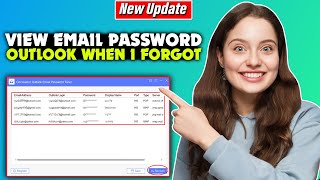 How to view email password in Outlook when i forgot  Full Guide [upl. by Tannen]