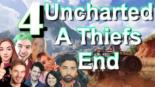 Jam a Man Of Fortune║ Uncharted 4 Part 1 Reaction Mashup [upl. by Gorges317]