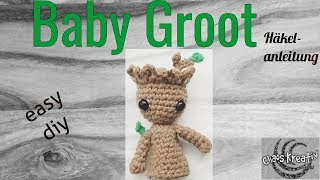 Baby Groot Häkeln [upl. by Esirahc]