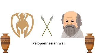 Peloponnesian WAR Ancient Greece 🇬🇷 I Simplesplained [upl. by Tucker]