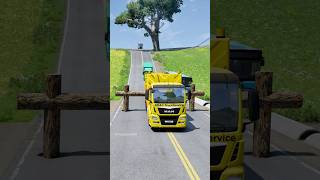 Dumper trucks driver logging trap crash part539 shortvideo beamngdrive shorts truckdriver usa [upl. by Philbert]