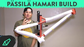 Introducing the Passila Hamari Finnish Hardcore Enduro Steel Hardtail Build and First Look Pässilä [upl. by Amathist]