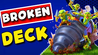 Most Broken Deck in Clash Royale Needs Zero Skill [upl. by Baptiste]