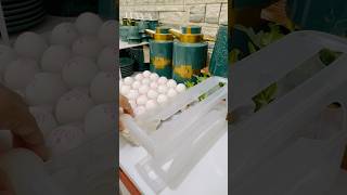 3Tier Sliding Egg Dispenser Automatic🔥😍👍 [upl. by Gnik613]