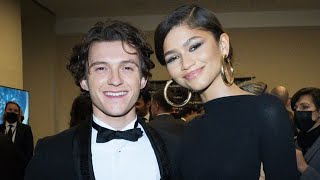 Zendaya and Tom Holland Show PDA After Confirming Relationship [upl. by Eldredge524]