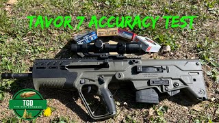 Tavor 7 Accuracy Test  Is The Bullpup 308 an Accurate Shooter [upl. by Gala310]