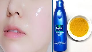 Skin Whitening Coconut oil Facial amp Turmeric Powder  Get Fair Glowing Spotless Skin Permanently [upl. by Atthia]